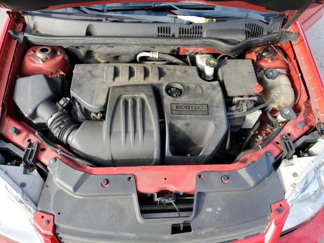 1G1AS58H597226652 - 2009 CHEVROLET COBALT LS RED photo 11