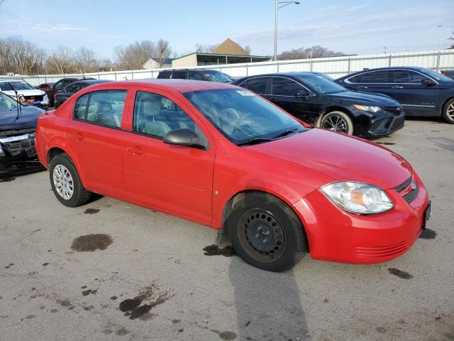 1G1AS58H597226652 - 2009 CHEVROLET COBALT LS RED photo 4