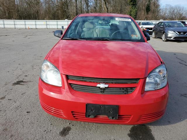 1G1AS58H597226652 - 2009 CHEVROLET COBALT LS RED photo 5