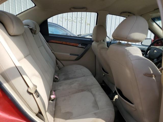 KL1TD566X7B076146 - 2007 CHEVROLET AVEO BASE RED photo 10