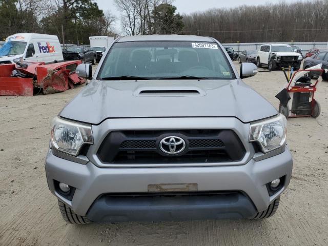 3TMKU4HN1EM041679 - 2014 TOYOTA TACOMA DOUBLE CAB PRERUNNER LONG BED GRAY photo 5