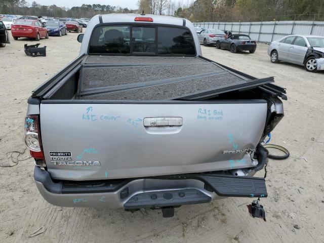 3TMKU4HN1EM041679 - 2014 TOYOTA TACOMA DOUBLE CAB PRERUNNER LONG BED GRAY photo 6