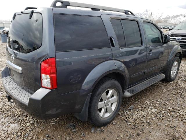 5N1AR1NN3CC603401 - 2012 NISSAN PATHFINDER S GRAY photo 3