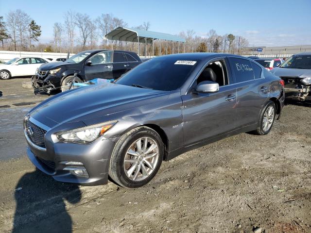 JN1CV7AP7GM201662 - 2016 INFINITI Q50 BASE GRAY photo 1