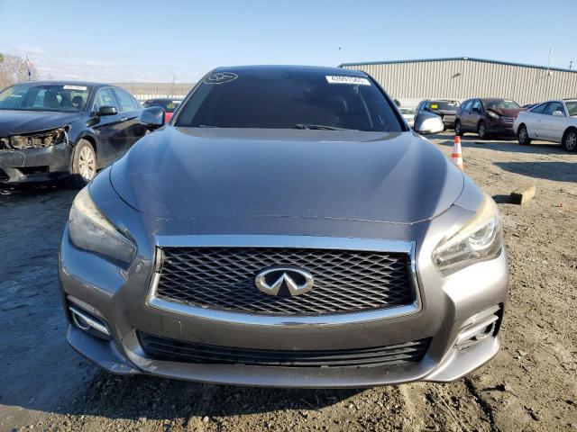 JN1CV7AP7GM201662 - 2016 INFINITI Q50 BASE GRAY photo 5