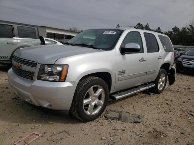 1GNSCBE02DR331479 - 2013 CHEVROLET TAHOE C1500 LT SILVER photo 1