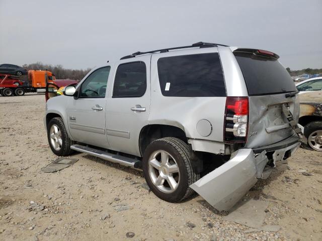 1GNSCBE02DR331479 - 2013 CHEVROLET TAHOE C1500 LT SILVER photo 2