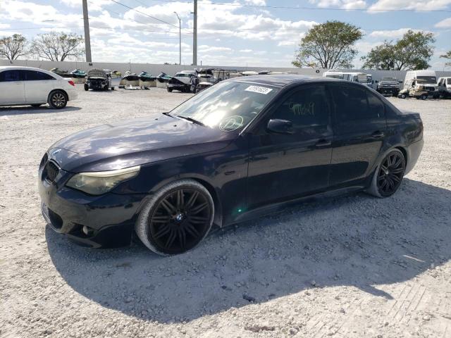 WBANW53518CT52049 - 2008 BMW 550I I BLACK photo 1
