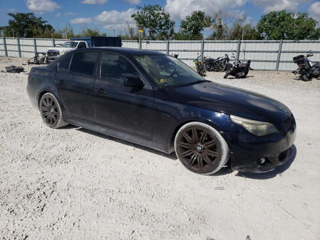 WBANW53518CT52049 - 2008 BMW 550I I BLACK photo 4