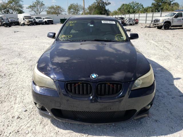 WBANW53518CT52049 - 2008 BMW 550I I BLACK photo 5