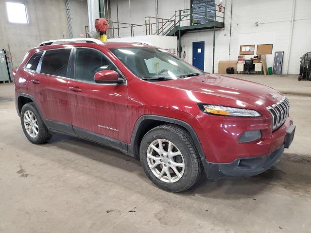 1C4PJMCS1HW595479 - 2017 JEEP CHEROKEE LATITUDE RED photo 4