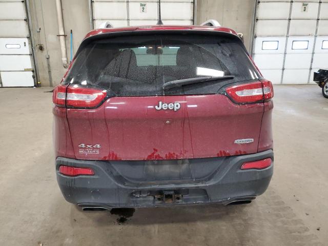 1C4PJMCS1HW595479 - 2017 JEEP CHEROKEE LATITUDE RED photo 6