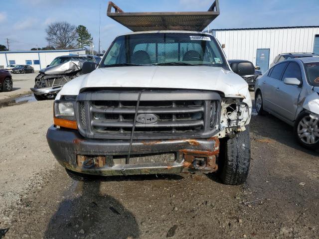 1FTNX20L51EA63669 - 2001 FORD F250 SUPER WHITE photo 5