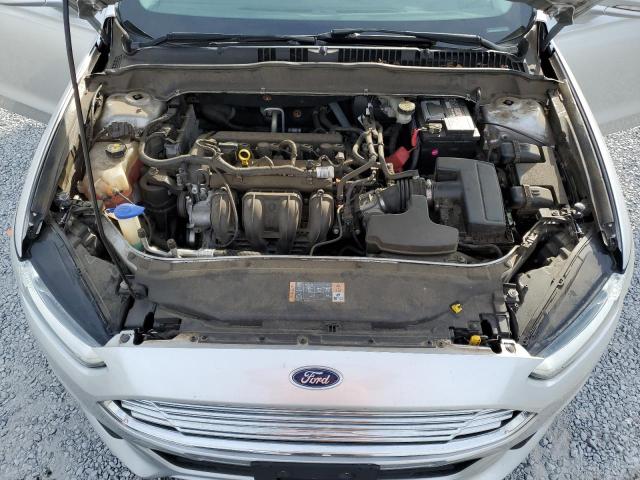 1FA6P0H79E5353392 - 2014 FORD FUSION SE SILVER photo 11