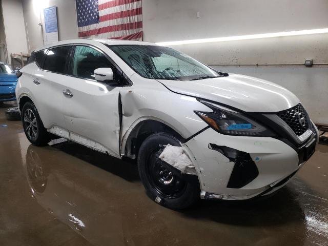 5N1AZ2AJ8LN169988 - 2020 NISSAN MURANO S WHITE photo 4