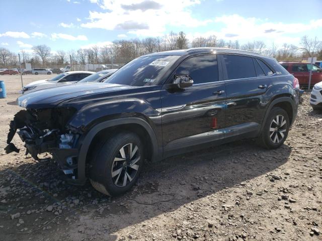 1V2LC2CAXMC217031 - 2021 VOLKSWAGEN ATLAS CROS SE შავი ფოტო 1