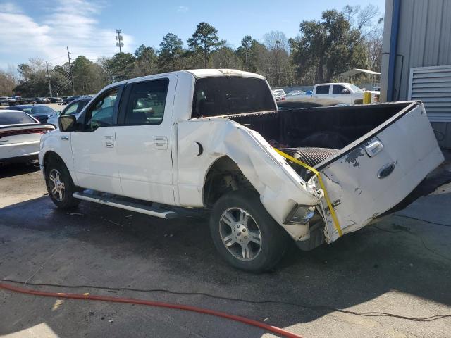 1FTRW12W28KB71975 - 2008 FORD F150 SUPERCREW WHITE photo 2