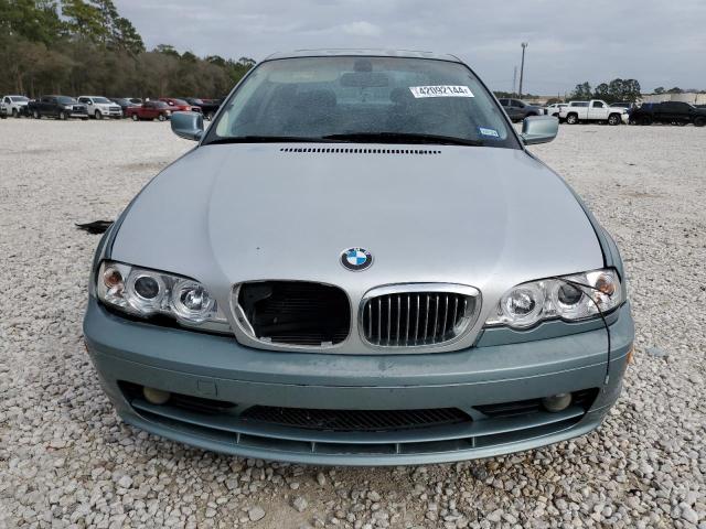 WBABN73473PJ15477 - 2003 BMW 325 CI TURQUOISE photo 5