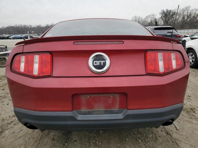 1ZVBP8CH0A5176357 - 2010 FORD MUSTANG GT RED photo 6