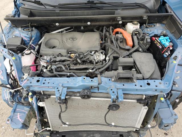 4T3T6RFV4NU073961 - 2022 TOYOTA RAV4 SE BLUE photo 11