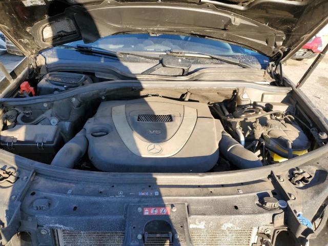 4JGBB8GB9BA759196 - 2011 MERCEDES-BENZ ML 350 4MATIC BLACK photo 12