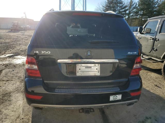 4JGBB8GB9BA759196 - 2011 MERCEDES-BENZ ML 350 4MATIC BLACK photo 6