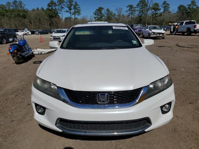 1HGCT1B83FA015254 - 2015 HONDA ACCORD EXL WHITE photo 5