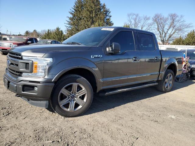 1FTEW1EG6JKF97631 - 2018 FORD F150 SUPERCREW GRAY photo 1