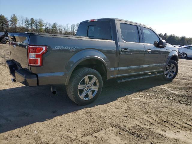 1FTEW1EG6JKF97631 - 2018 FORD F150 SUPERCREW GRAY photo 3