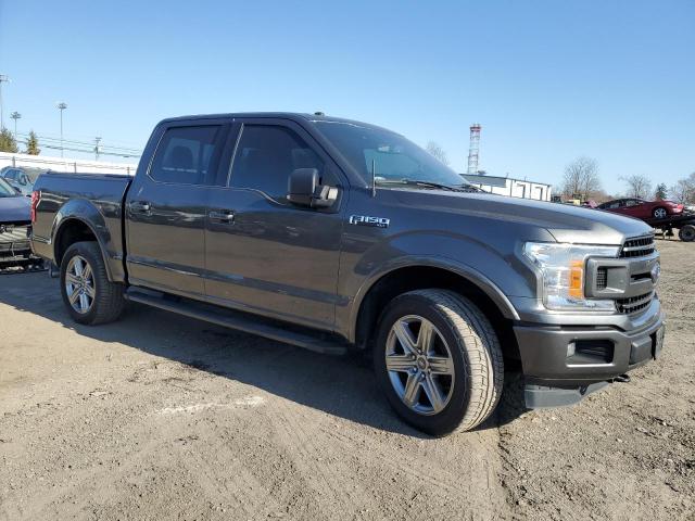 1FTEW1EG6JKF97631 - 2018 FORD F150 SUPERCREW GRAY photo 4