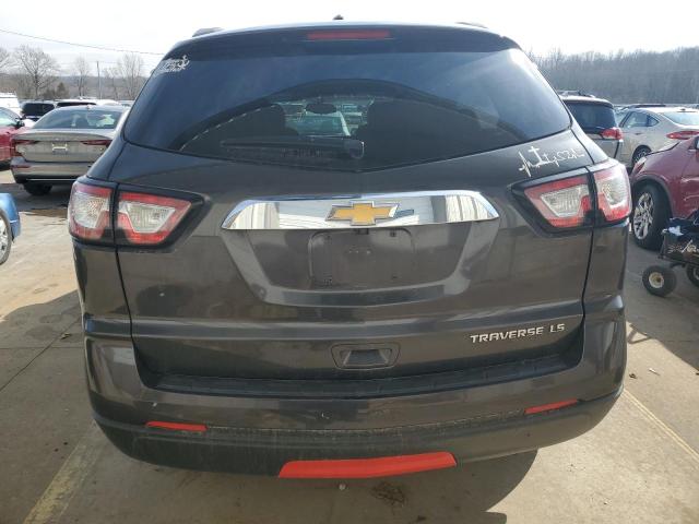 1GNKRFED9FJ118541 - 2015 CHEVROLET TRAVERSE LS CHARCOAL photo 6