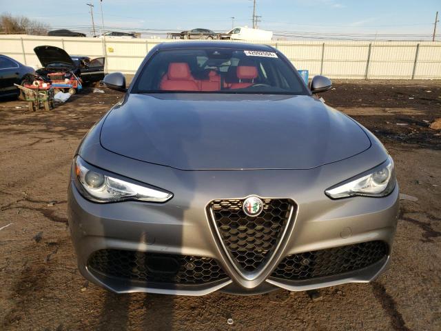 ZARFANBN0M7646848 - 2021 ALFA ROMEO GIULIA TI GRAY photo 5