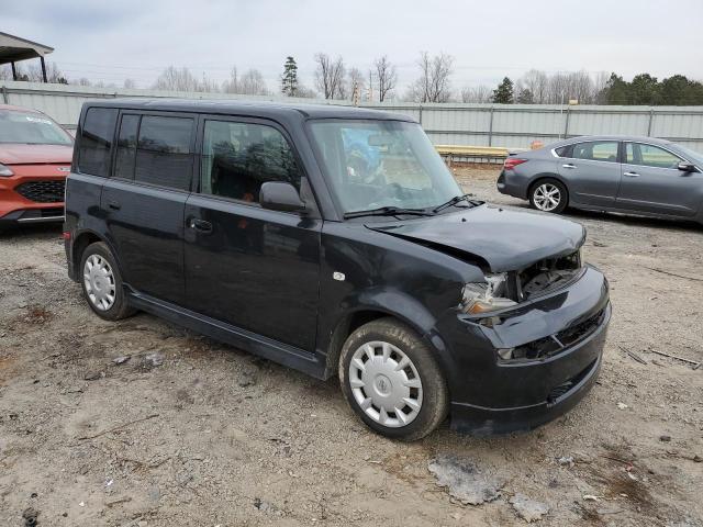 JTLKT334364107176 - 2006 TOYOTA SCION XB BLACK photo 4