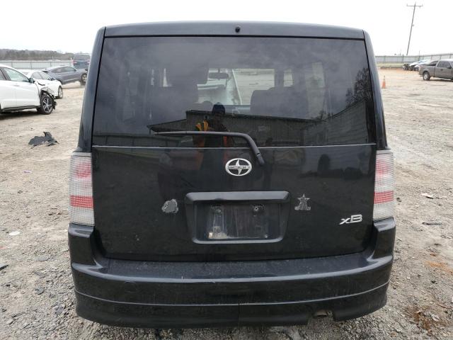 JTLKT334364107176 - 2006 TOYOTA SCION XB BLACK photo 6