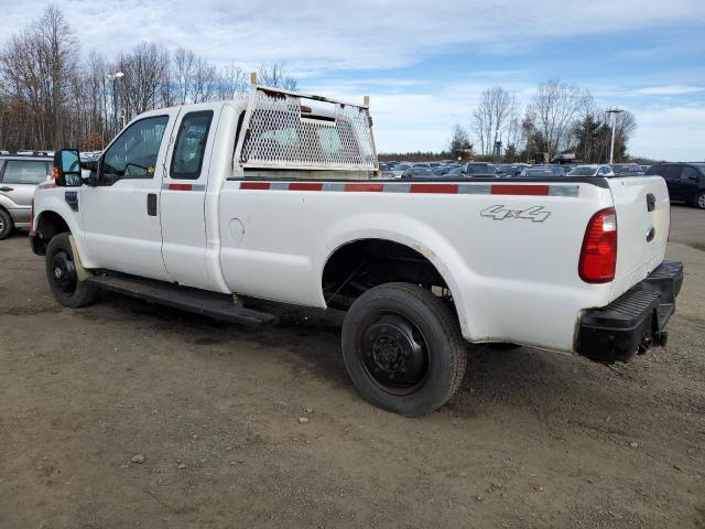 1FTSX31538EE41099 - 2008 FORD F350 SRW SUPER DUTY WHITE photo 2