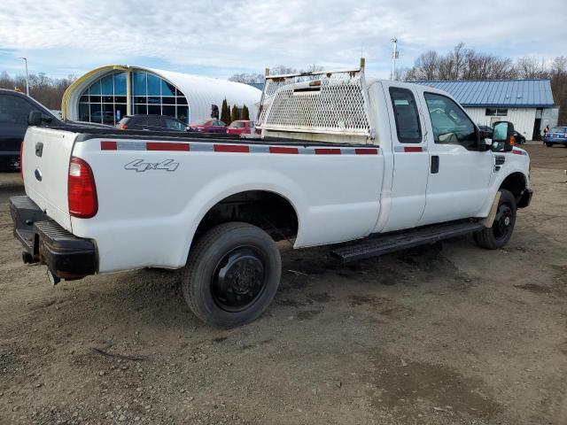 1FTSX31538EE41099 - 2008 FORD F350 SRW SUPER DUTY WHITE photo 3