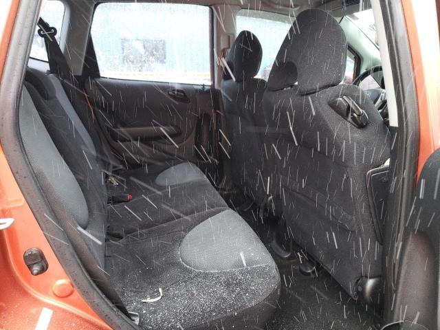 JHMGD38647S053293 - 2007 HONDA FIT S ნარინჯისფერი ფოტო 10