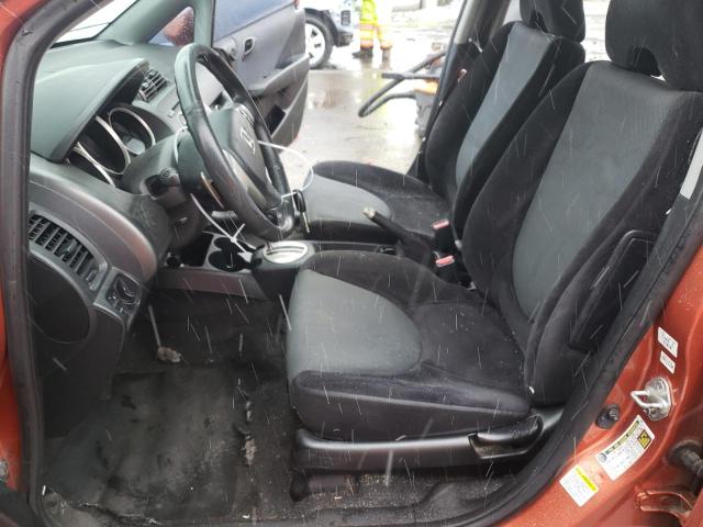 JHMGD38647S053293 - 2007 HONDA FIT S ნარინჯისფერი ფოტო 7