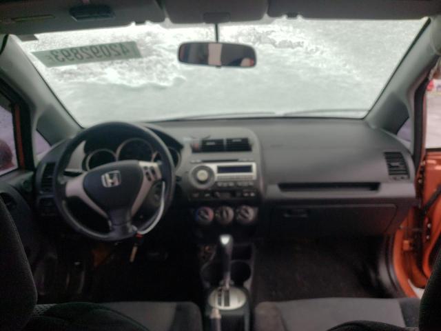 JHMGD38647S053293 - 2007 HONDA FIT S ნარინჯისფერი ფოტო 8