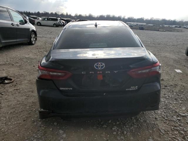 4T1F31AK4NU596278 - 2022 TOYOTA CAMRY XLE BLACK photo 6