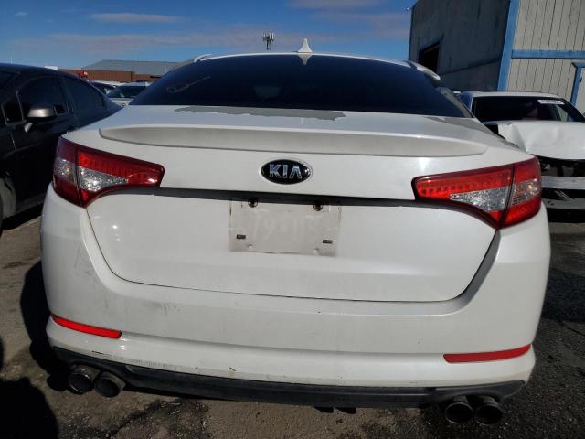 5XXGR4A69CG053734 - 2012 KIA OPTIMA SX WHITE photo 6