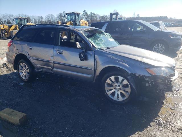 4S4BP66C497339434 - 2009 SUBARU OUTBACK 2.5I LIMITED SILVER photo 4