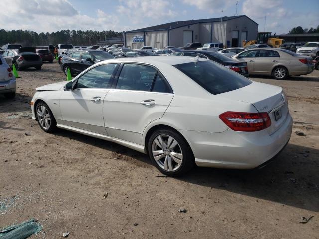 WDDHF2EB8CA550784 - 2012 MERCEDES-BENZ E 350 BLUETEC WHITE photo 2