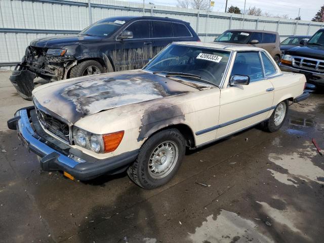 WDBBA45A0CB008718 - 1982 MERCEDES-BENZ 380 SL TAN photo 1