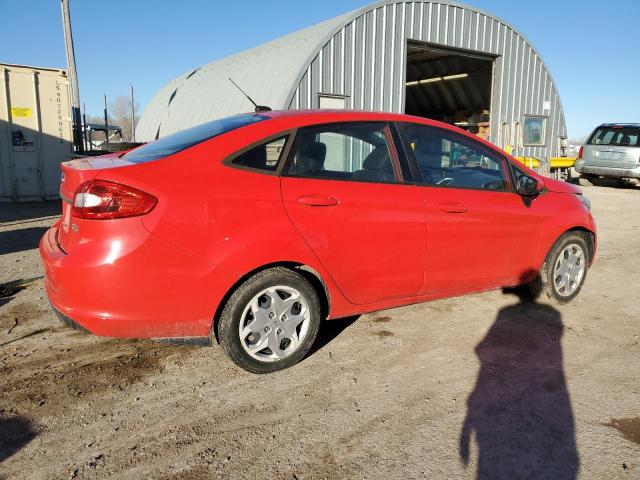 3FADP4BJ2CM150757 - 2012 FORD FIESTA SE RED photo 3