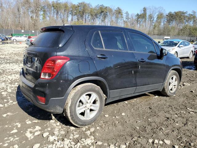 KL7CJKSB6LB017198 - 2020 CHEVROLET TRAX LS BLACK photo 3