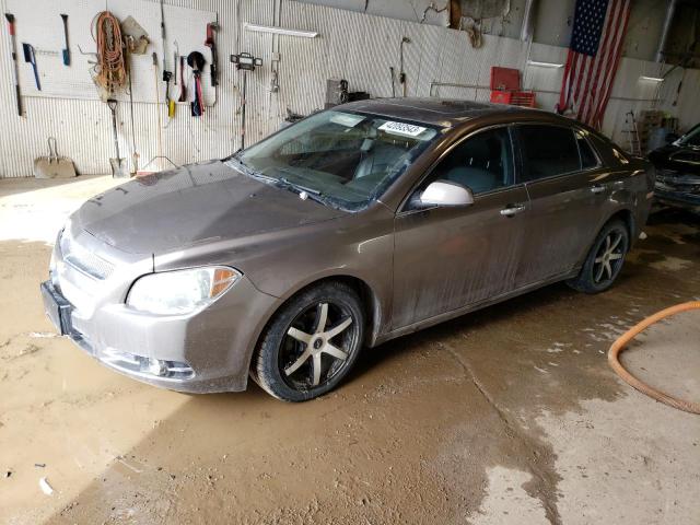 1G1ZE5E75BF332049 - 2011 CHEVROLET MALIBU LTZ ნაცრისფერი ფოტო 1