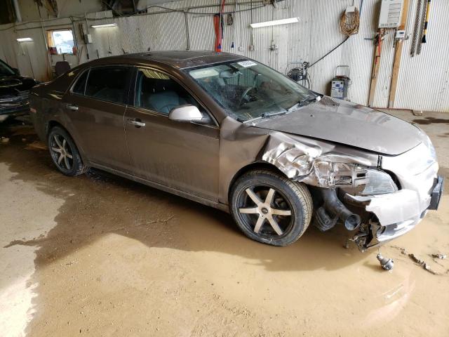 1G1ZE5E75BF332049 - 2011 CHEVROLET MALIBU LTZ ნაცრისფერი ფოტო 4