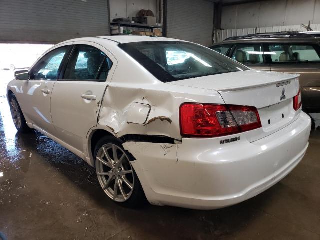 4A32B3FF5CE010754 - 2012 MITSUBISHI GALANT ES WHITE photo 2