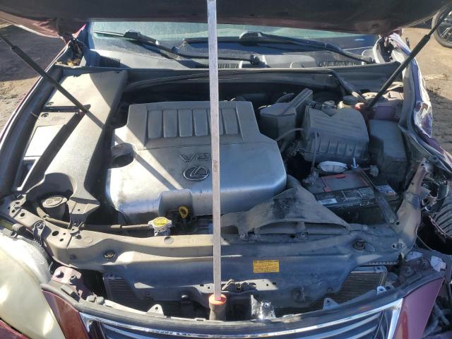 JTHBJ46G572054425 - 2007 LEXUS ES 350 BURGUNDY photo 11